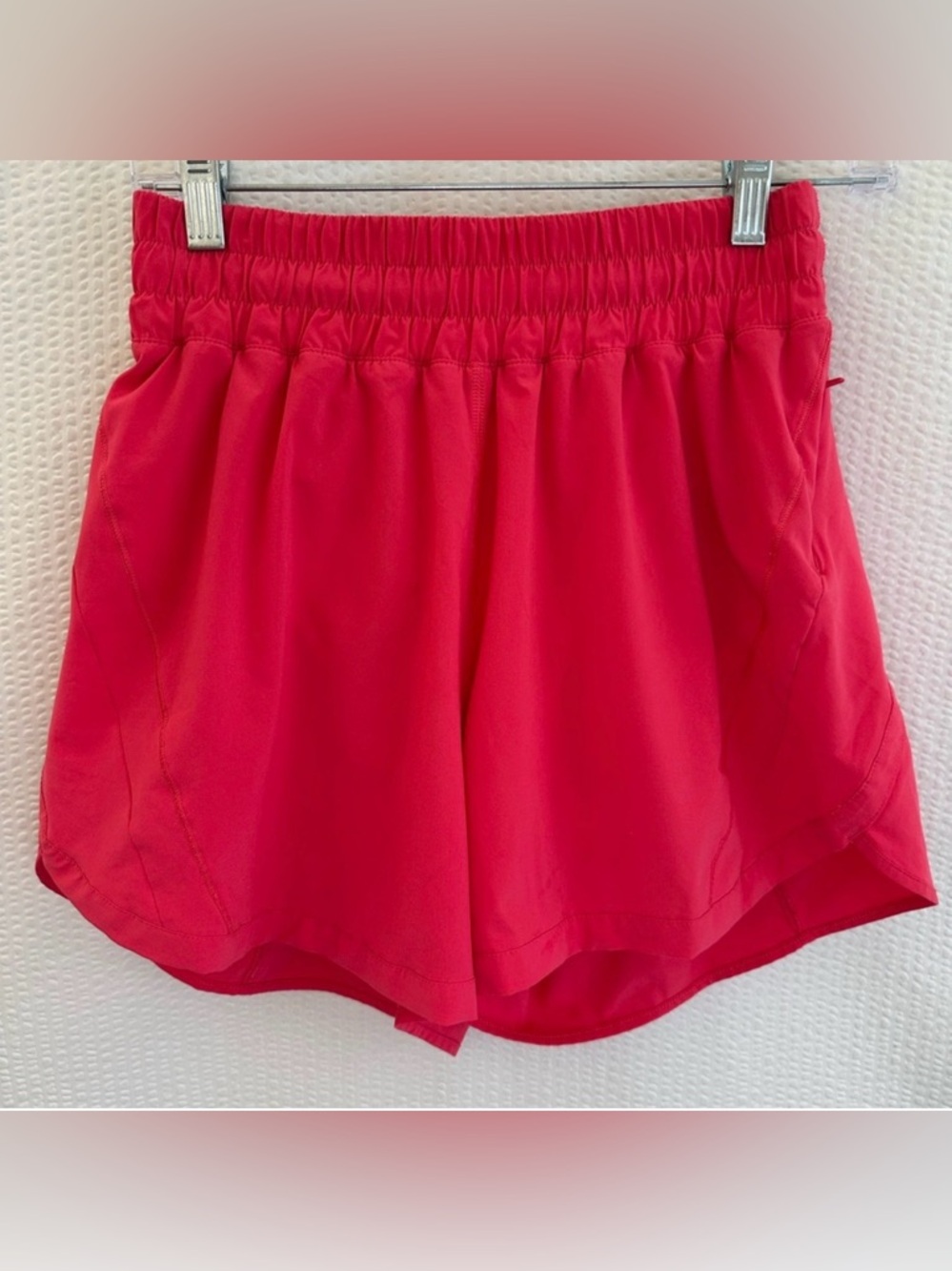 lululemon athletica Bright Pink Athletic Shorts